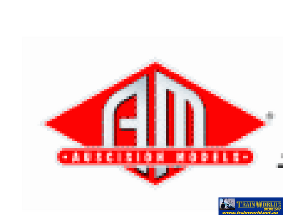 AUS-SP94 Auscision VIC/SA BK Twin Spring Bogies with 36’’ RP25-110 Blackened Metal Disc Wheels - 1 Pair HO Scale Part