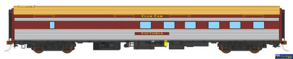 AUS-SPC03 Auscision Club-Car VR Heritage ’Victoria’ Maroon/Yellow *1996-2004* (Single Car) HO-Scale Rolling Stock