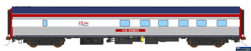 AUS-SPC04 Auscision Club-Car V/Line Passenger MK2 'Victoria' Red/Blue ...