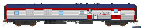 AUS-SPC08 Auscision Power-Van V/Line Passenger MK2 Red/Blue/White *2007-2009* (Single Car) #PCO-2 HO-Scale Rolling Stock