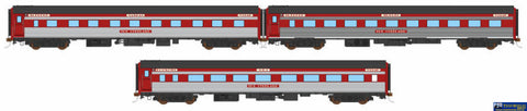 AUS-SPS03 Auscision ’The Overland’ V&SAR Regal Red *1971-1978* (3-Car Add-On Set #2)Included Cars: Yankai Mururi & 9.BJ