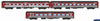 AUS-SPS05 Auscision ’The Overland’ V&ANR Regal Red *1978-1989* (3-Car Add-On Set #1) Included Cars: Dorai Chalaki &