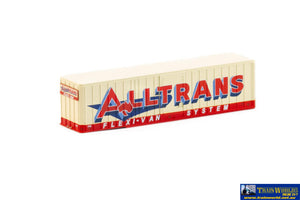 Aus-Tra04 Auscision 35’ Box Flexi-Van Trailer Bv-1 Alltrans System Cream #Fv60 & Fv63 (Twin-Pack)