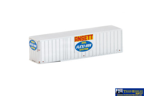 Aus-Tra08 Auscision 35’ Box Flexi-Van Trailer Bv-2 Ansett Rail System #Fv7 & Fv12 (Twin-Pack)