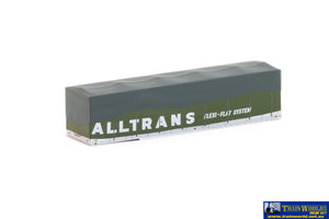 Aus-Tra24 Auscision 35’ Box Flexi-Van ’Tarped’ Trailer Bv-4 With Alltrans Flexi-Flat System
