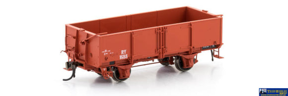Aus-Vfw89 Auscision Ry Open Wagon Vr Red (1971-1990 Era) 6 Pack Ho Scale Rolling Stock