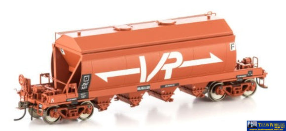 Aus-Vhw12 Jsf-Type Sand Hopper Wagon Red With Large Vr Logos #Jsf-321; 327; 333 & 340 (4-Pack) Ho