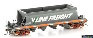 Aus-Vhw23 Vhdx-Type Quarry-Hopper Tangerine/Orange With V/Line Freight Logos #Vhdx-204M Ho Scale