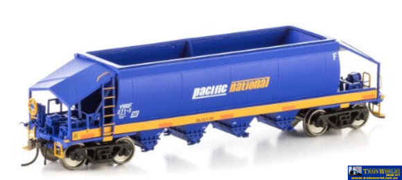Aus-Vhw26 Vhqy-Type Quarry-Hopper Blue/Yellow With Pacific National Logos #Vhqy-271X Ho Scale