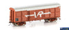 Aus-Vlv16 Auscision Vlx Louvred Van Vr Wagon Red With Large Logo - 4 Car Pack Ho Scale Rolling Stock
