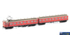 Aus-Vps19 Auscision Tait-Type Emu (4-Car Set) Vr Carriage Red With Disc-Wheels & No-Signs #283-M