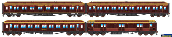 Aus-Vps38 Auscision E-Type Passenger Carriage Victorian Railways Heritage Brown With Pinstriping - 4