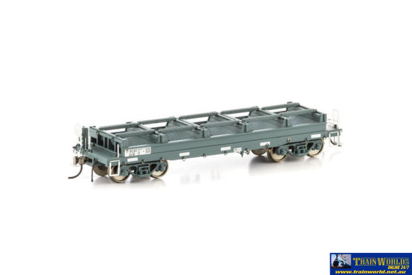 Aus-Vsw15 Auscision Rcsf Coil Steel Wagon Pacific National Grey/Yellow With No Logos Or Tarpaulin