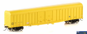 Aus-Wlv08 Auscision Wbax-Type Louvre-Van With Curved-Roof (4-Pack) Yellow West Rail-Logo #30965V