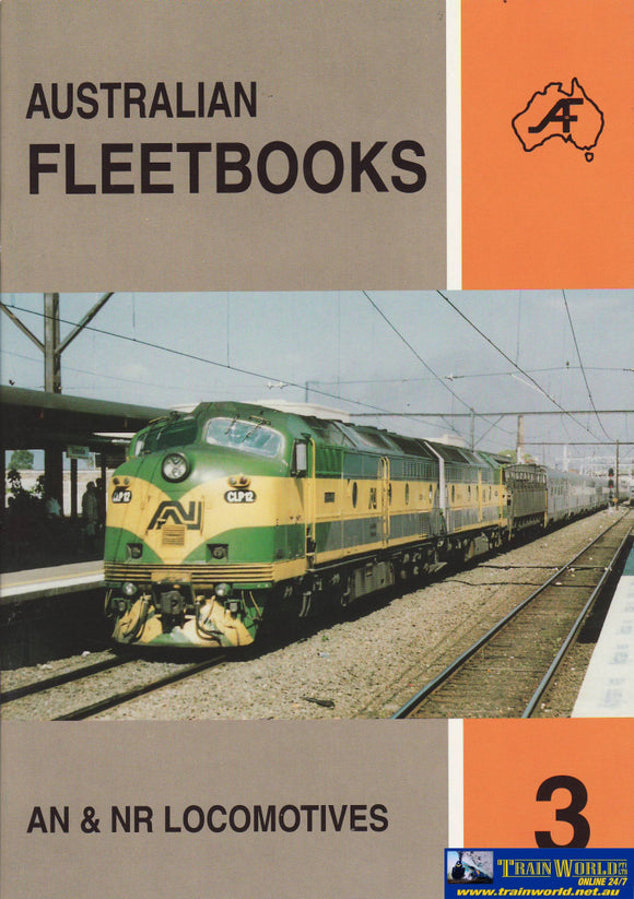 Australian Fleetbooks: No.03 S.r.a. Locomotives (Armp-0125) Reference