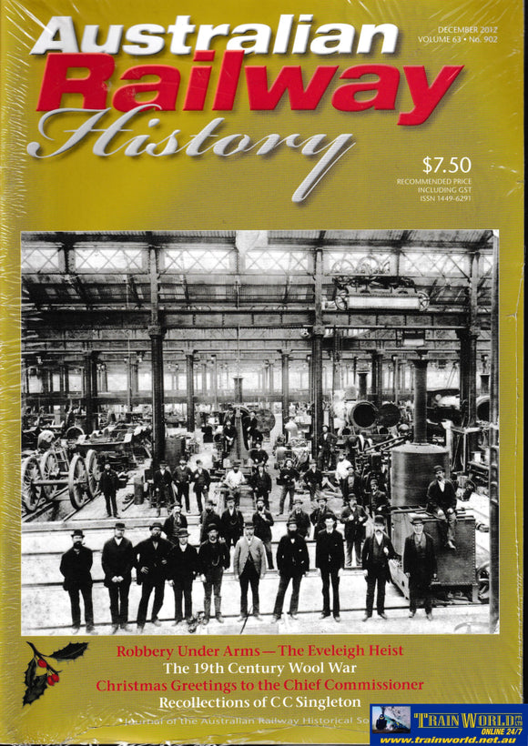 Australian Railway History (12) 2012 -Used- (M-Arh-2012) Reference