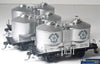 Aut-Fj06 Austrains Fj (4-Wheel) Flour-Hoppers (Pack F) Water Wheel Bulk Flour & Silver #fj10 Fj8