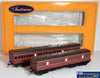 Aut-Lfxf6 Austrains Lfx/acx-Type Carriages Nswgr Indian Red (Twin-Pack) Ho Scale Rolling Stock