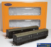 Aut-Lhge Austrains Lhg Brake-Van (No-End Windows) Nswgr #lhg5749 & Lhg6719 (Twin-Pack) Ho Scale