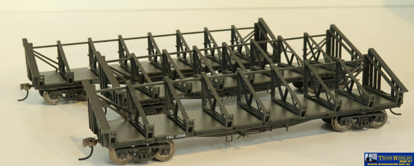 Aut-Pmx1 Austrains Pmx-Type Steel Plate-Wagon (Out Of Gauge) Black #Pmx-29501 Pmx-29505 & Pmx-29535