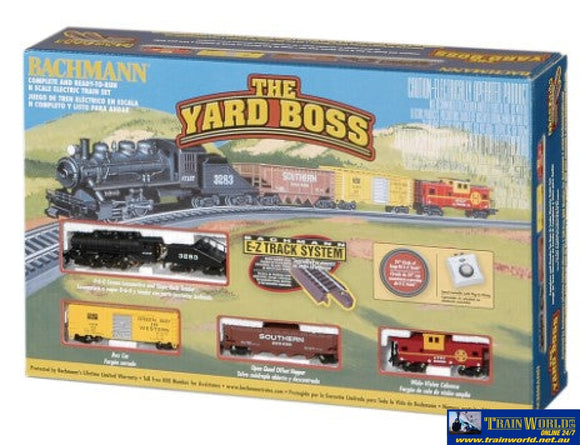 Bac-24014 Bachmann The Yard Boss Train Set N Scale Dc Sets