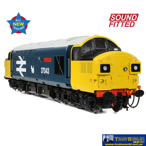 Bbl-35304Sf Bachmann Branchline Class 37/0 Split Headcode 37043 Loch Lomond Br Blue (Large Logo)