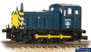 Bbl-371062A Graham Farish Class 03 03026 Br Blue Dcc Ready N-Scale Locomotive