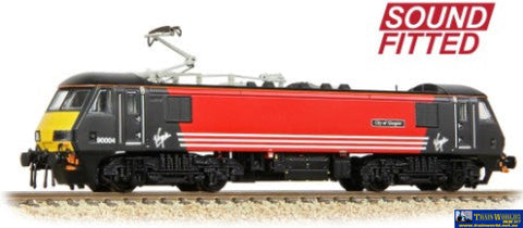 Bbl-371783Sf Graham Farish Class-90/0 90004 City Of Glasgow Virgin Trains -Original- Era-9 N-Scale