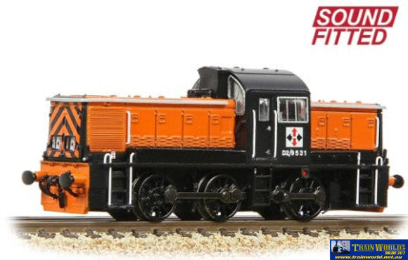 Bbl-372954Sf Graham Farish Ncb Class-14 D2/9531 British Oak Orange/Black Era-5 N-Scale