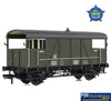 Bbl-38918 Bachmann Branchline Se&Cr 25T Dance Hall Brake Van Br Departmental Olive Green Oo-Scale