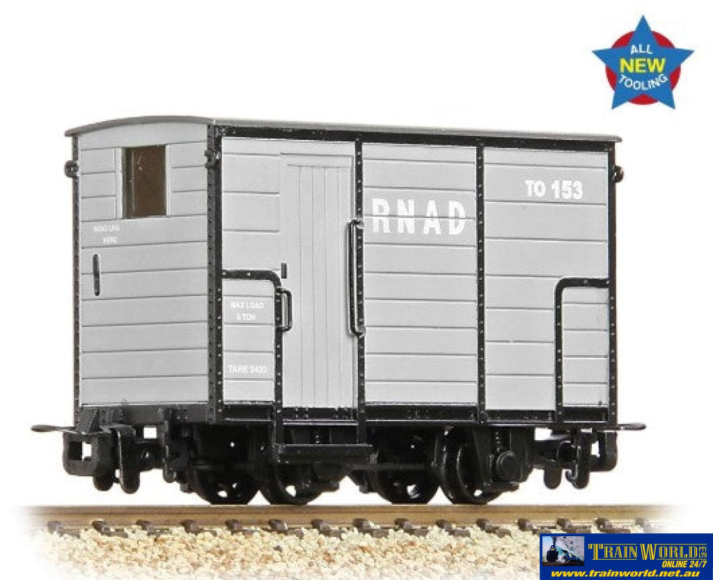 BBL-393100 Bachmann Narrow-Gauge RNAD Enclosed-End Brake Van 'RNAD' #T ...