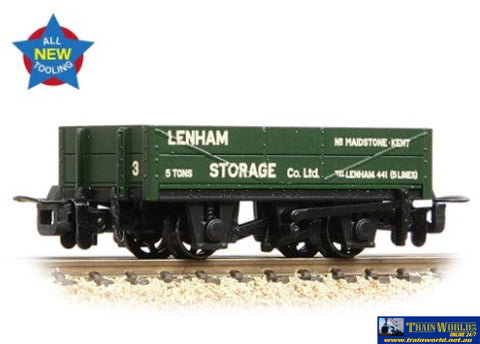 Bbl-393153 Bachmann Narrow-Gauge Rnad Rebuilt Open Wagon Lenham Storage Green (Era-9) Oo9-Scale