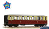 BBL-394100A Bachmann Narrow-Gauge FR ’Tin Car’ Saloon Third No. 120 ’Ffestiniog Railway’ Crimson & Cream (Era-9)