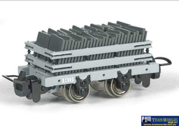 THO-77314 Thomas & Friends Narrow-Gauge Slate Wagon with Load - #136 HOn30-Scale Rolling Stock