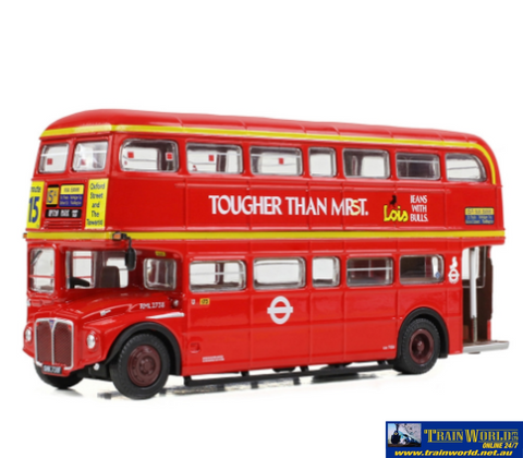 BBL-E42302 EFE Road by Bachmann AEC Routemaster RML2738 London Buses - Route 15A Upton Park OO Scale Vehicle