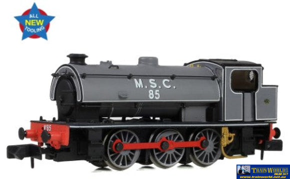 Bbl-E85508 Efe Rail Msc J94-Class 0-6-0St No.85 Lined-Grey Era-3 N-Scale Dcc-Ready Locomotive