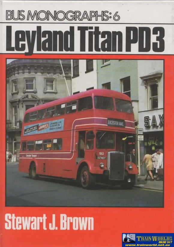 Bus Monographs: No.6 Leyland Titan Pd3 (Hyl-00108) Reference