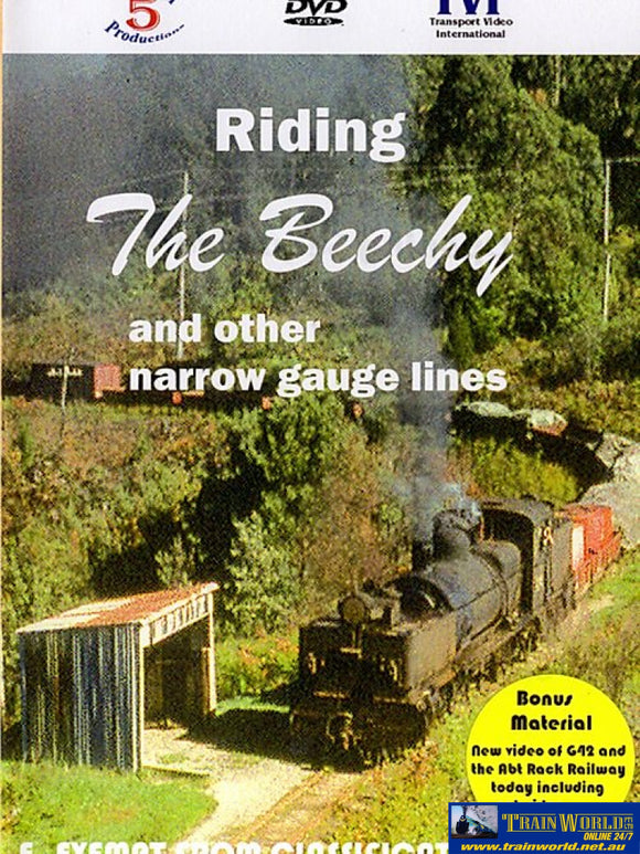 C5P-1012 Channel 5 Productions Dvd Riding The Beechy And Other Narrow Gauge Lines Cdanddvd
