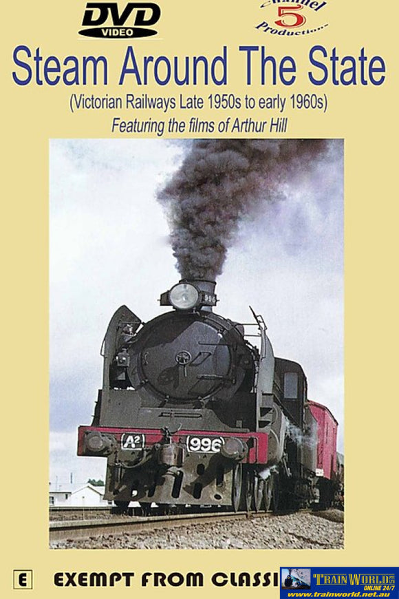 C5P-1015 Channel 5 Productions Dvd Steam Around The State Cdanddvd