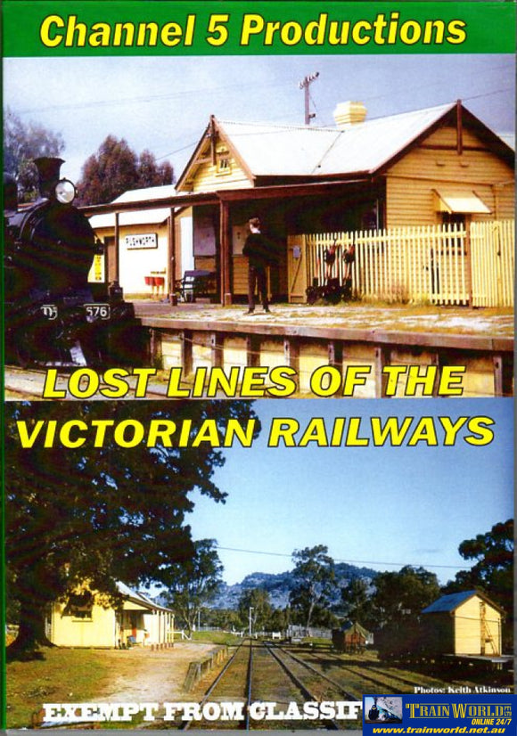 C5P-1050 Channel 5 Productions Dvd Lost Lines Of The Victorian Railways Cdanddvd