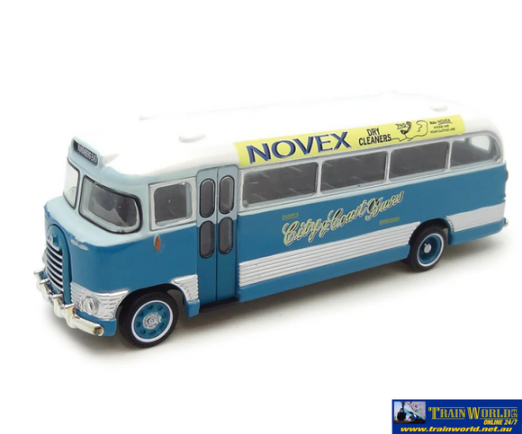 CCC 59BFDUFF Cooee Classics ’Road Ragers’ 1957 59 Bedford Bus Duffy’s Bundeberg HO Scale Vehicle