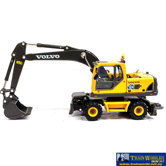 Ccc-V180 Cooee Classics Road Ragers Volvo Ew180B Mobile Excavator Ho Scale Vehicle