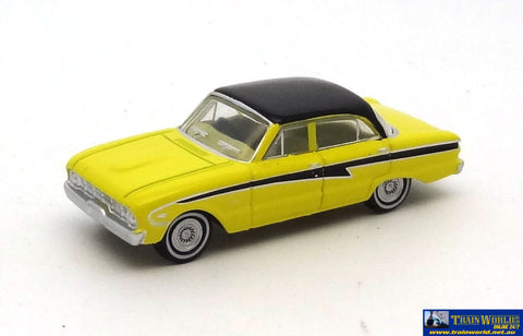 Ccc-Xk60Ay Cooee Classics Road Ragers 1960 Xk Sedan - Yellow/black Ho Scale Vehicle