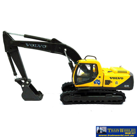Ccc-V210 Cooee Classics Road Ragers Volvo Ec210 Hydraulic Excavator Ho Scale Vehicle