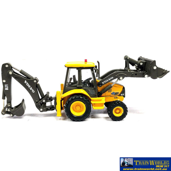Ccc-Vl71 Cooee Classics Road Ragers Volvo Bl71 Loader Backhoe Ho Scale Vehicle