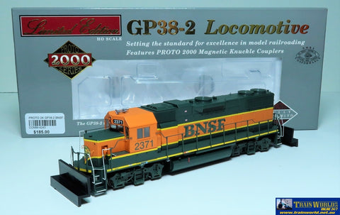 Comm-4243 Used Goods Proto 2000 Gp38-2 Bnsf #2371 Dcc Ready Ho Scale Locomotive