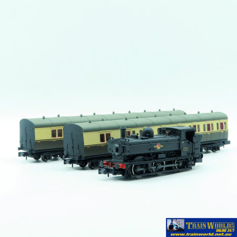 COMM-CC001 Used Goods Dapol Pannier and 2 Coach Set DCC Ready N Scale Locomotive