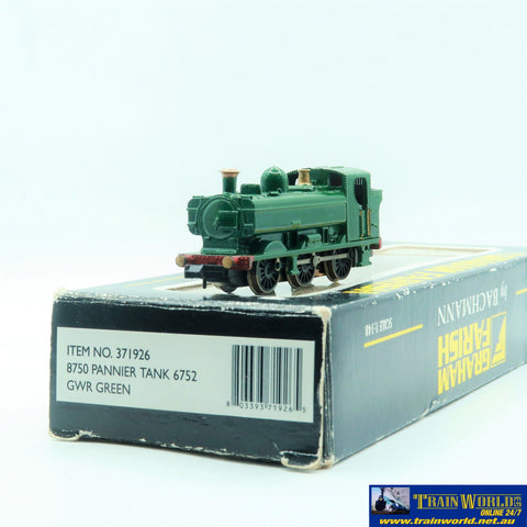 COMM-CC003 Used Goods Graham Farish 8750 Pannier Tank GWR Green 6752 N Scale Locomotive