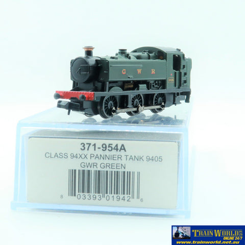 COMM-CC005 Used Goods Graham Farish Class 94XX Pannier Tank GWR Green 9405 N Scale Locomotive