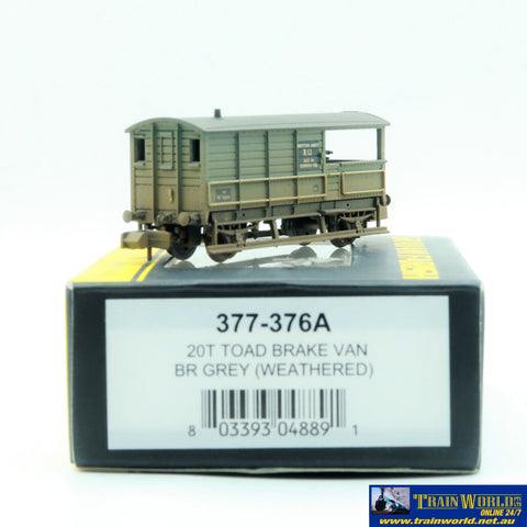 COMM-CC019 Used Goods Graham Farish Toad Brake Van BR grey weathered N Scale Rolling Stock